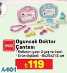 MGS OYUNCAK DOKTOR ÇANTASI
